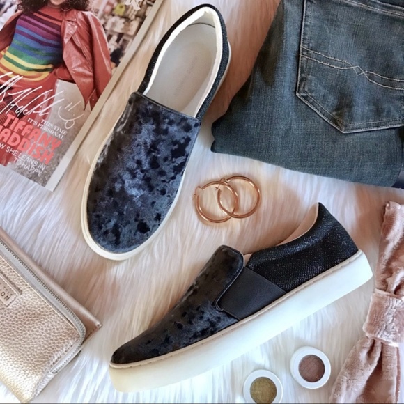 Marc Fisher Velour Sneakers - Picture 1 of 4
